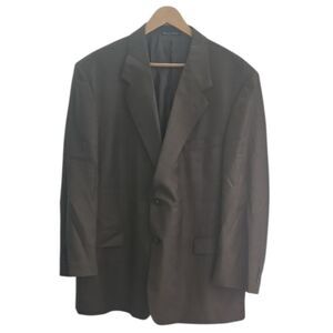 Daniel Gray 100% Wool Blazer Men 46R Gray Business Travel Sport Coat Office wear